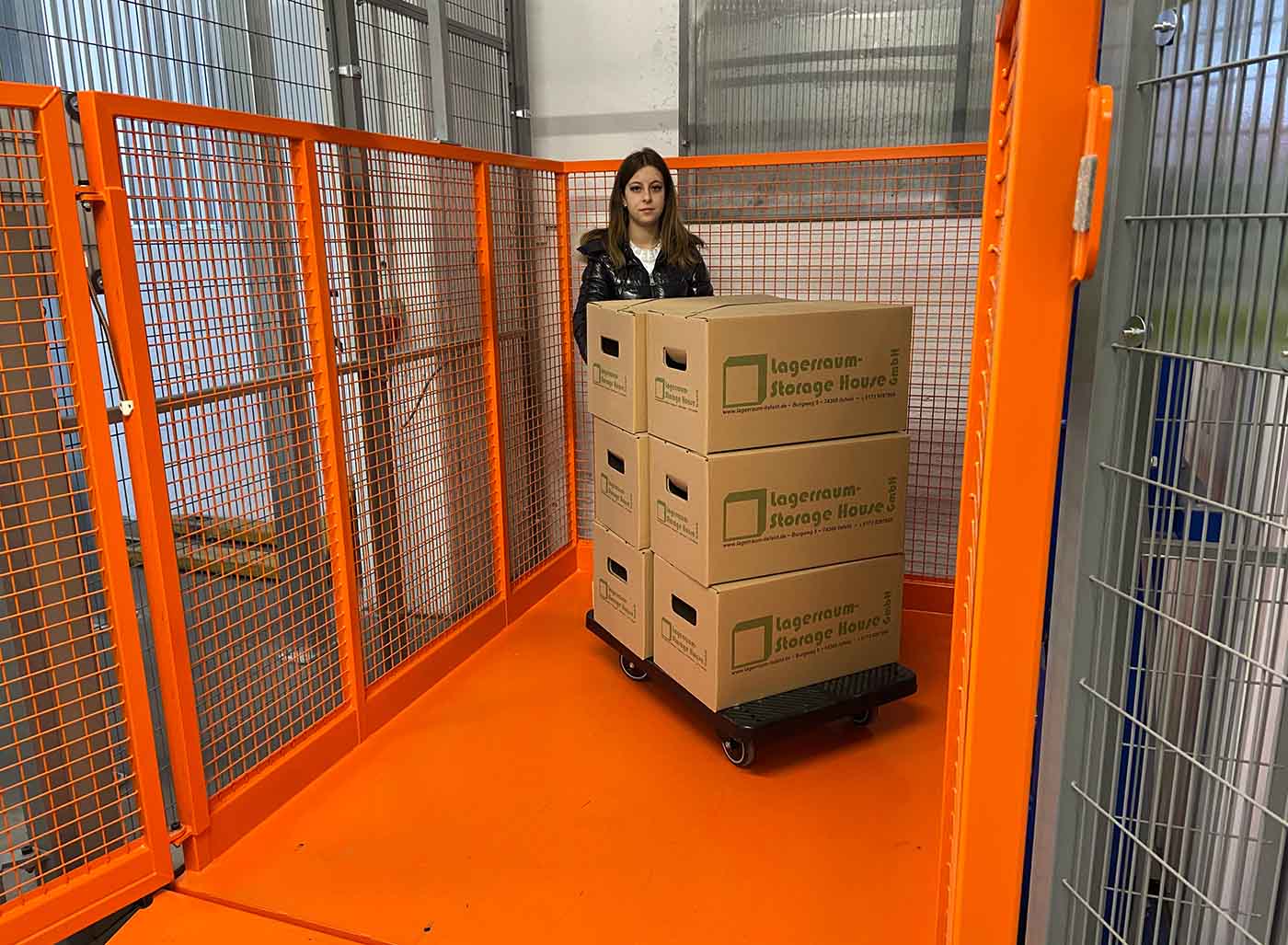Self Storage Lagerhaus - offener Transport Aufzug Self Storage Lagerhaus - offener Transport Aufzug