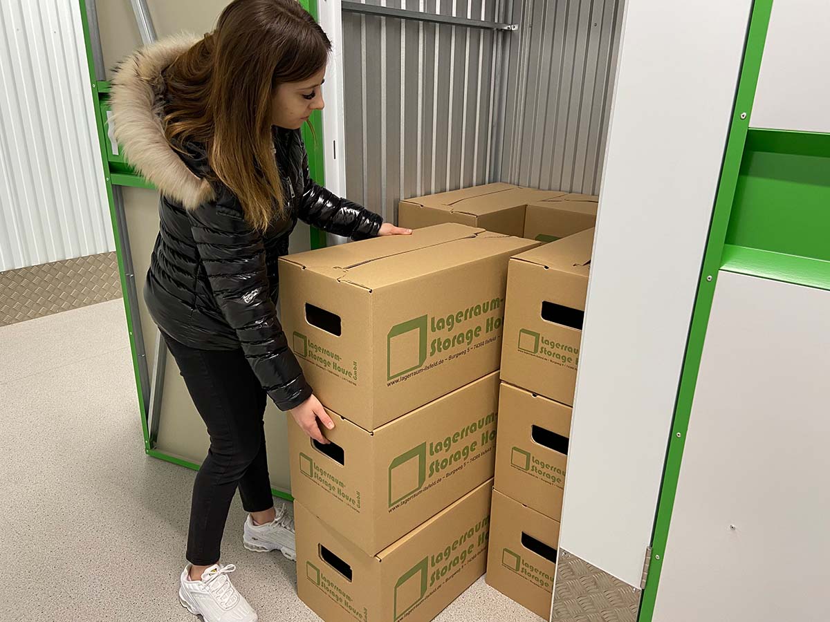 Self Storage - einlagern des Lagerguts