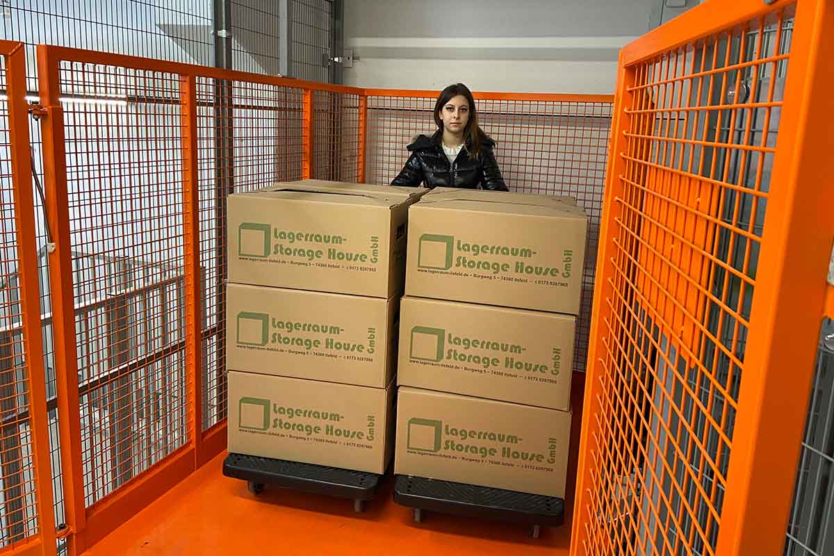 Interner Link zu Lagerraum-Storage House GmbH - Self Storage Lager und Umzugskartons
