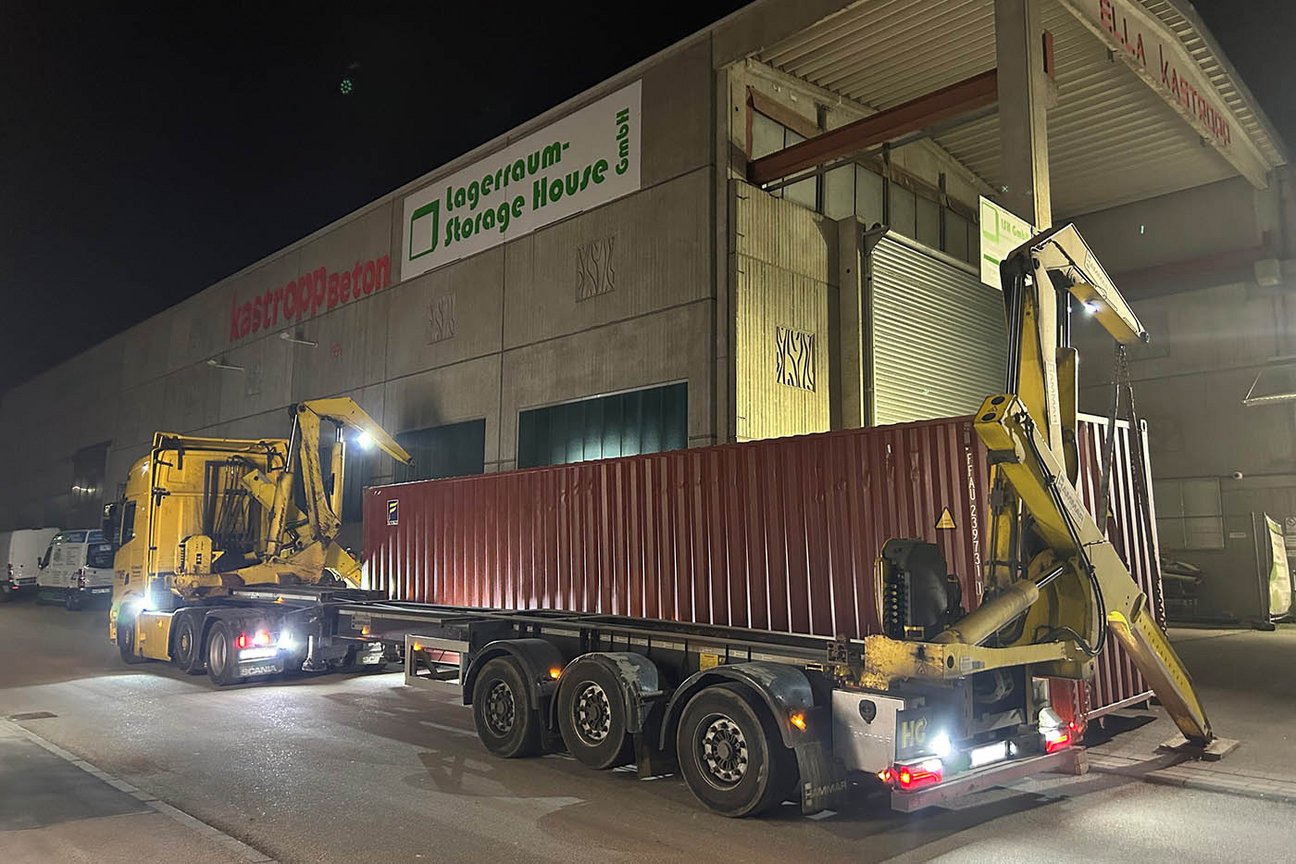 Interner Link zu B2B Self Storage Service Waren-Logistik