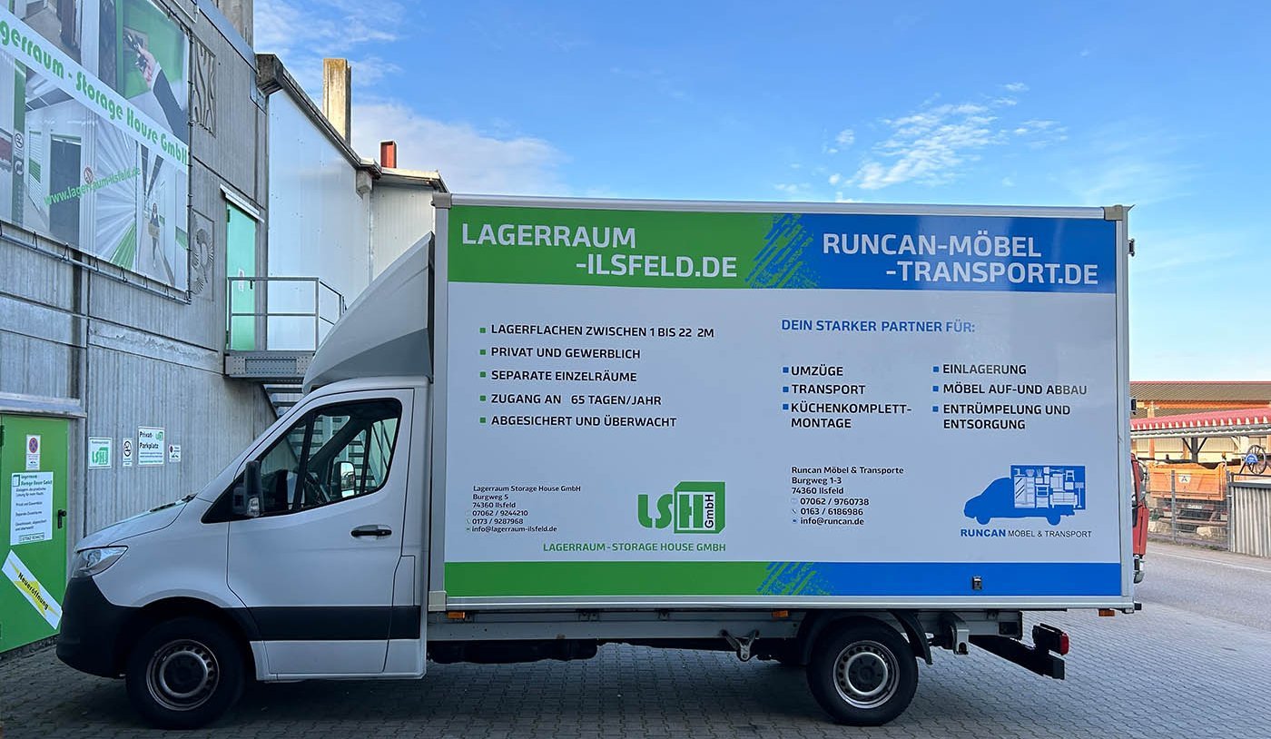 Self Storage Umzug-Service in Ludwigsburg
